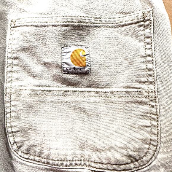 Carhartt Carpenter Pants Mens 32x28 Relaxed Fit Rugged Flex Duck BN3279-M - Picture 3 of 12